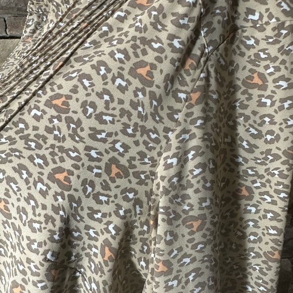 Nanette Laporte Fit & Flare Dress in Animal Print Sz 14 - Picture 2 of 10